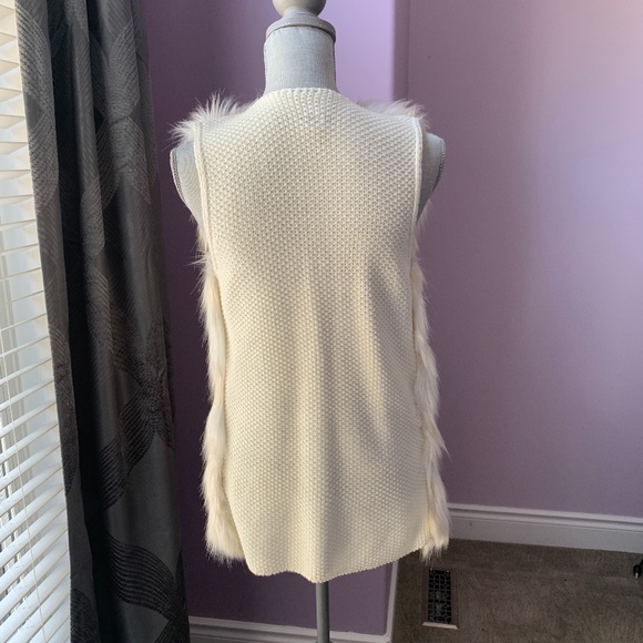 Design Lab by Lord & Taylor Faux Fur Vest - Picture 3 of 10